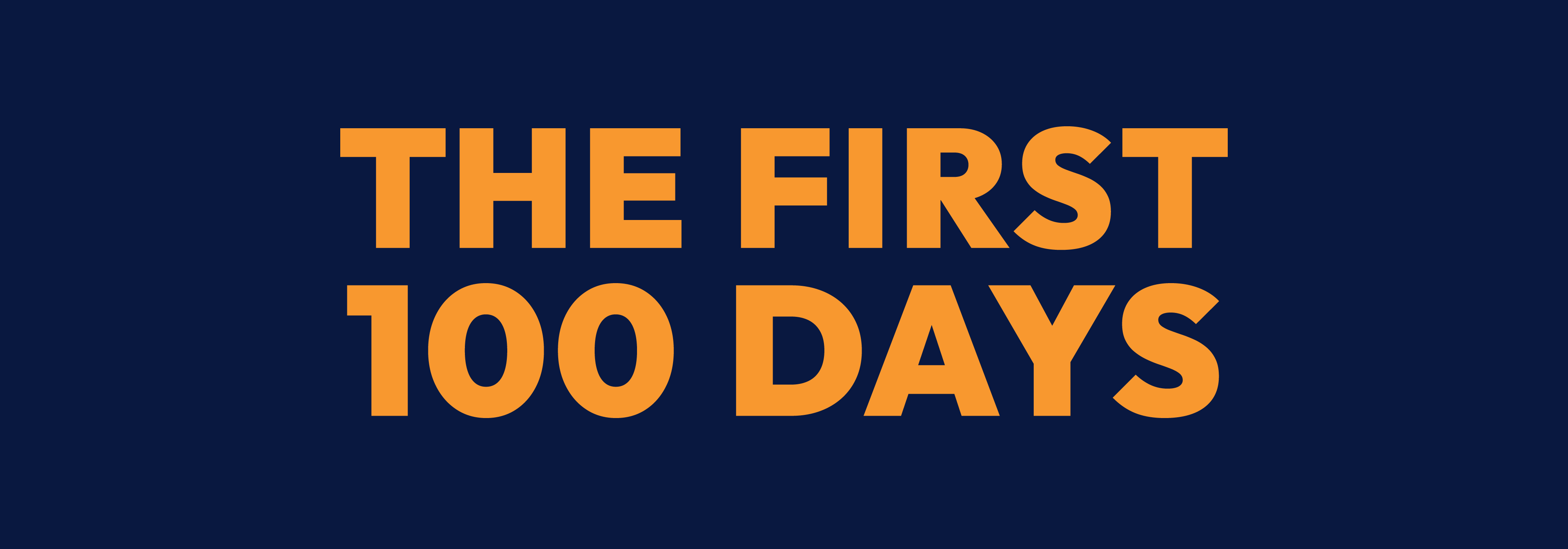 Jeff Alldridge's plan for his first 100 days as mayor