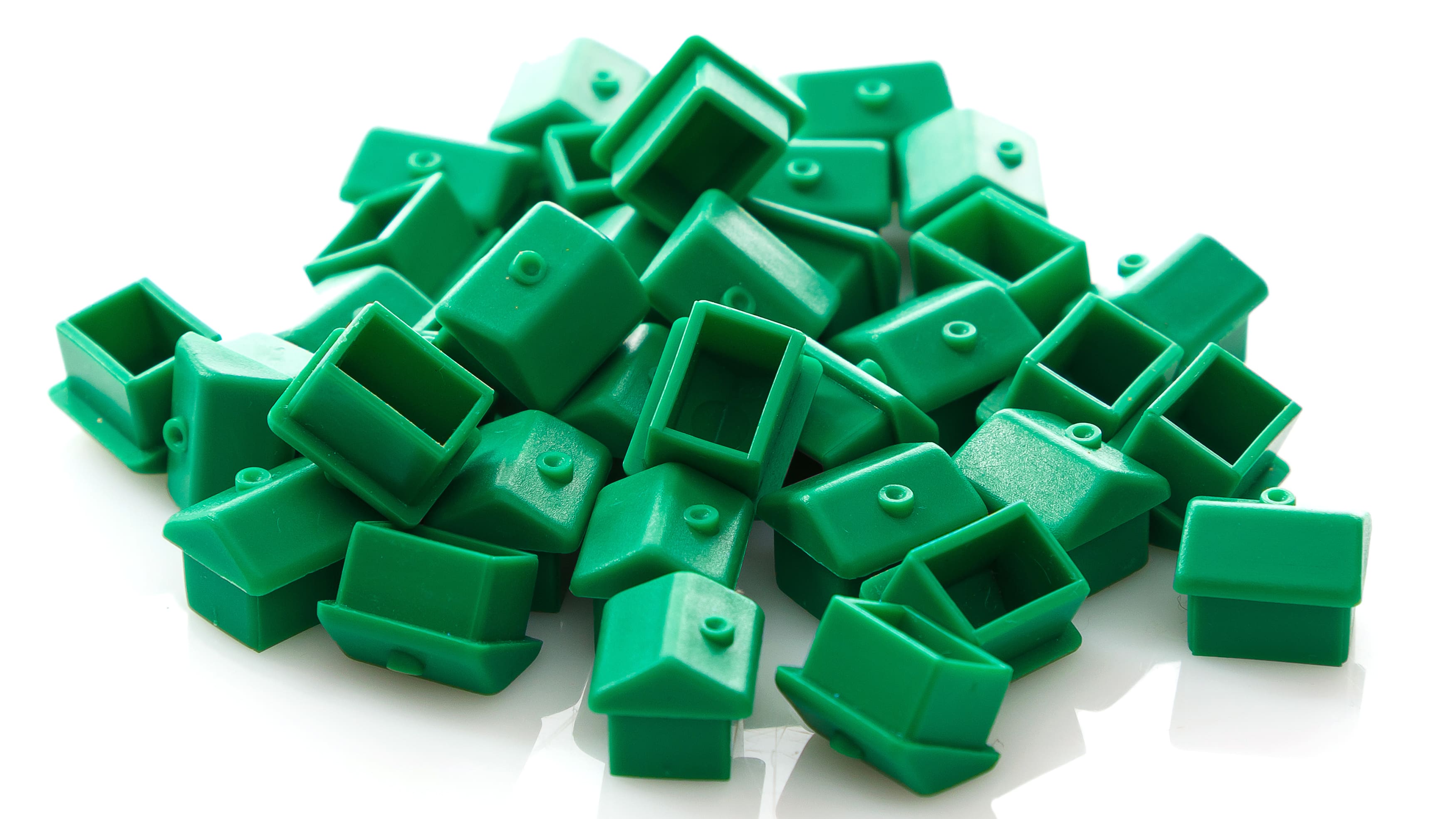 A pile of unsorted homes.
